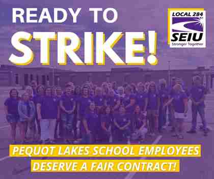 BREAKING SCHOOL WORKER STRIKE